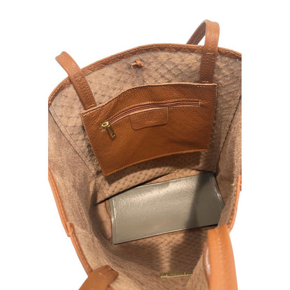 Pochette Baldinini Trend in pelle bovina marrone