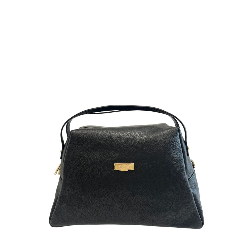 Baldinini Trend Black Leather Women Bag