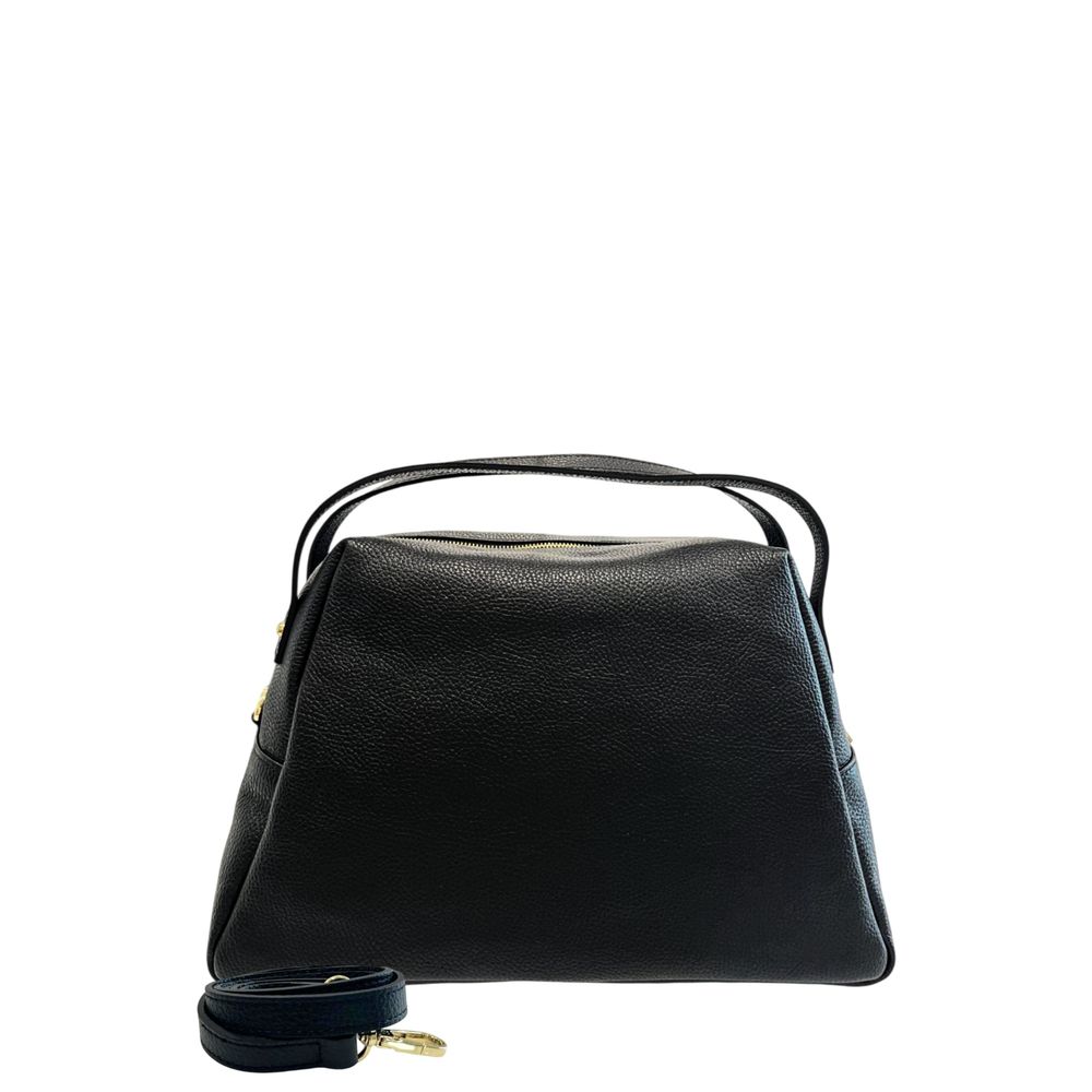 Baldinini Trend Black Leather Women Bag