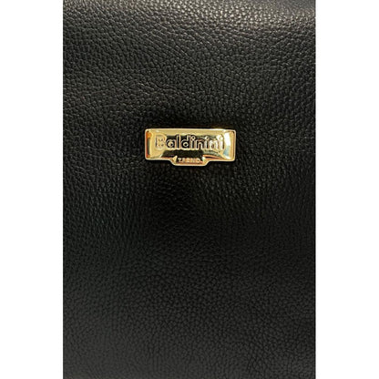 Baldinini Trend Black Leather Women Bag