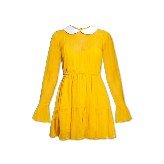Robe décontractée bicolore en acétate Gucci