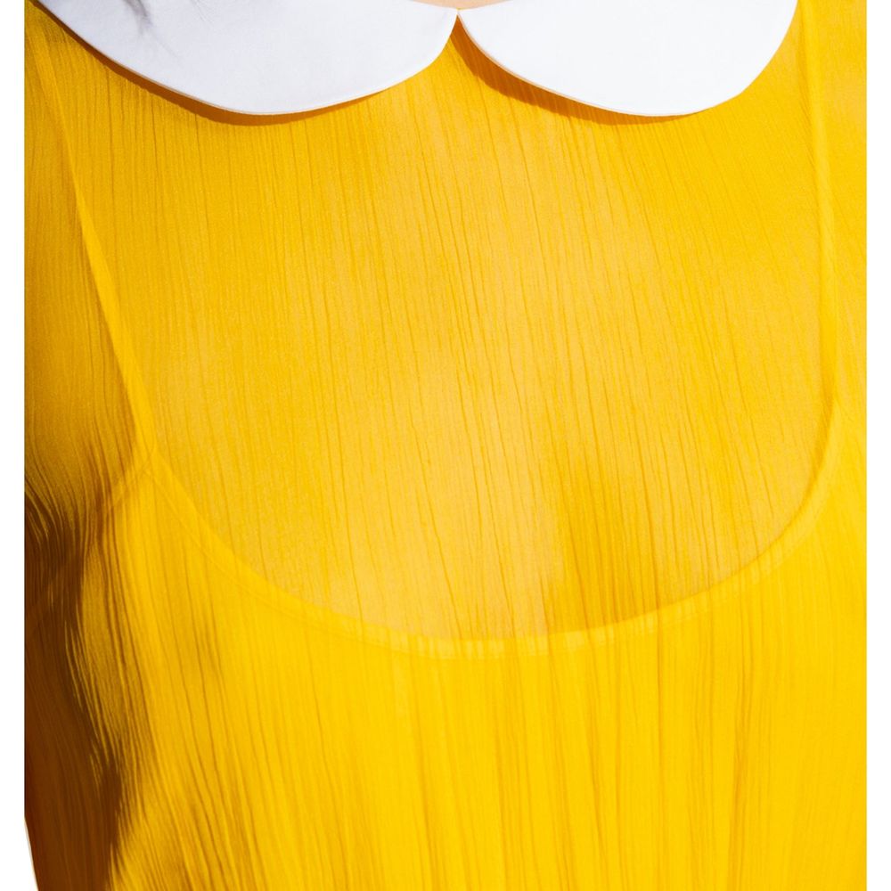 Robe décontractée bicolore en acétate Gucci