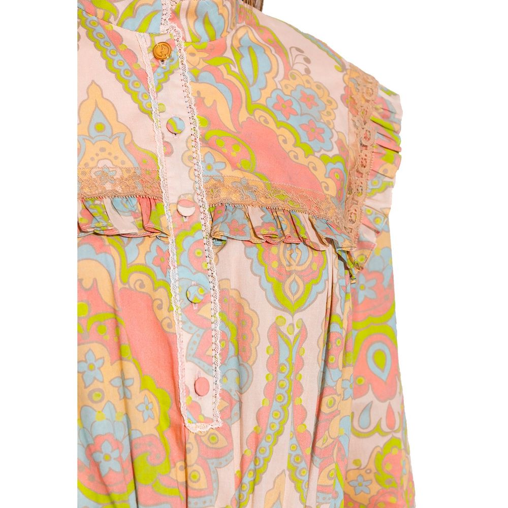 Gucci Multicolor Cotton Casual Dress