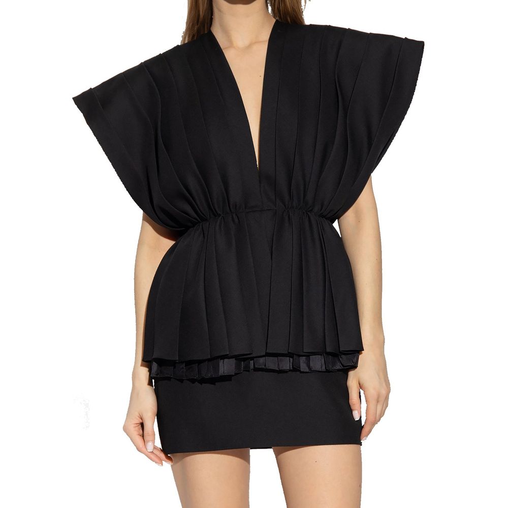 Robe de cocktail Gucci en laine noire