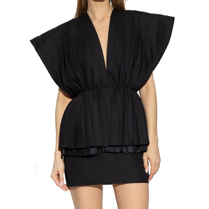 Gucci Black Wool Cocktail Dress
