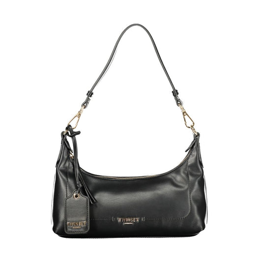 Sac noir en polyuréthane Twinset pour femme