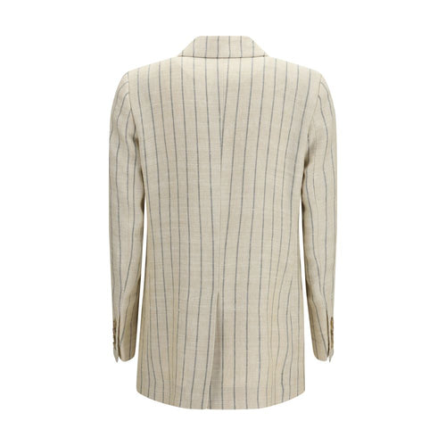 Blazer de lino beige Blazé Milano