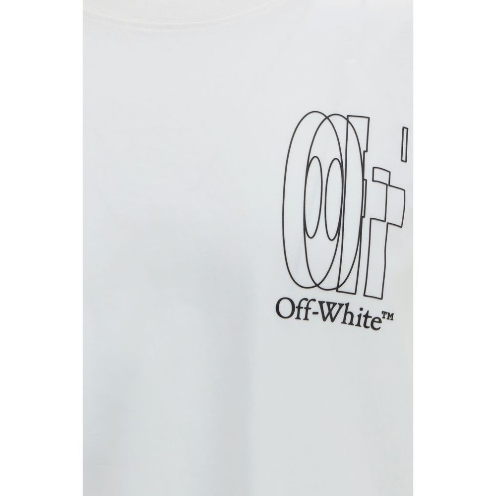 T-shirt Off-White en coton blanc