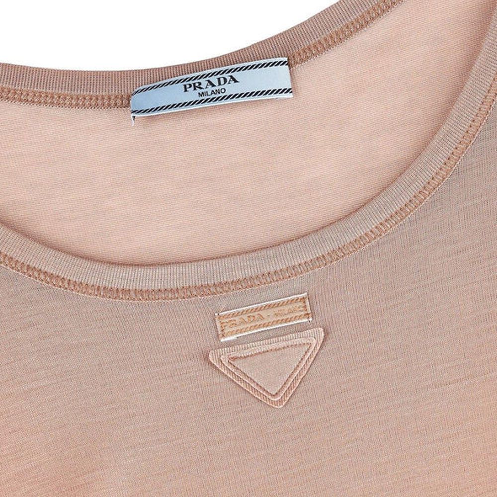 Débardeurs Prada en soie multicolore