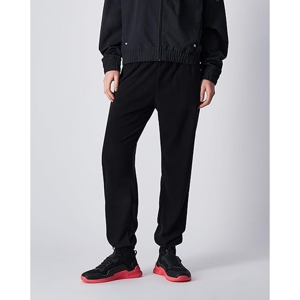 Pantalon de jogging Champion en polyester noir (Pantalon de sport)