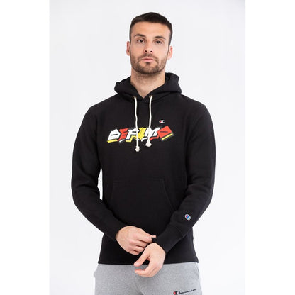 Champion Black Cotton Sweatshirt