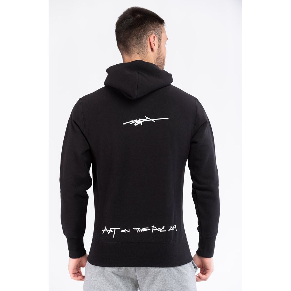 Champion Black Cotton Sweatshirt