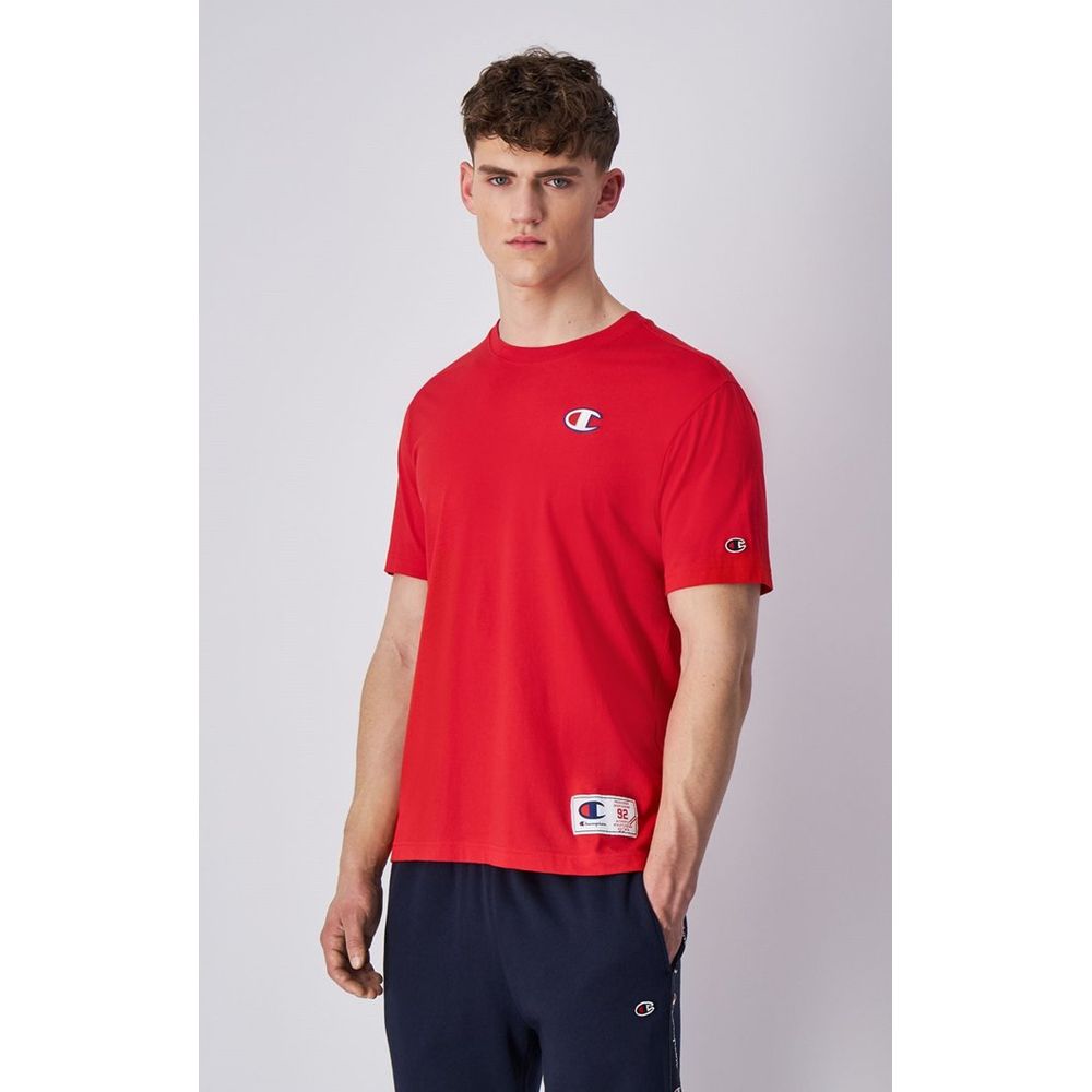 T-shirt Champion en coton rouge
