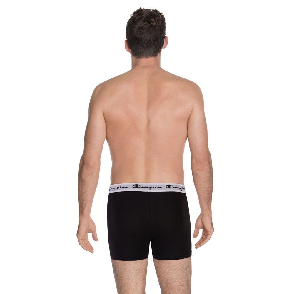 Boxers Champion en coton noir