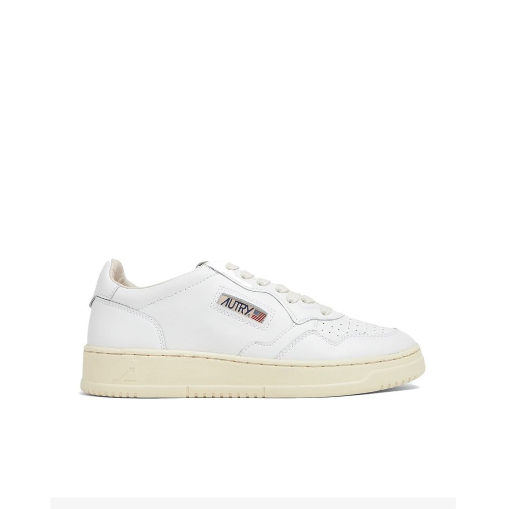 Autry Sneakers basse in pelle bianche