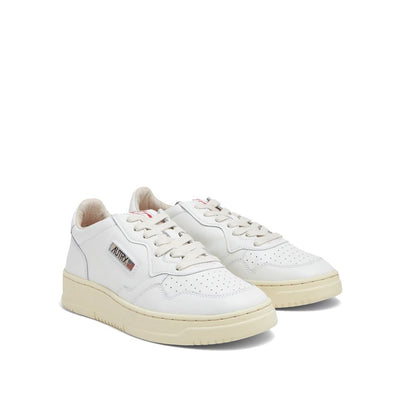 Autry Sneakers basse in pelle bianche