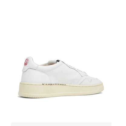 Autry Sneakers basse in pelle bianche
