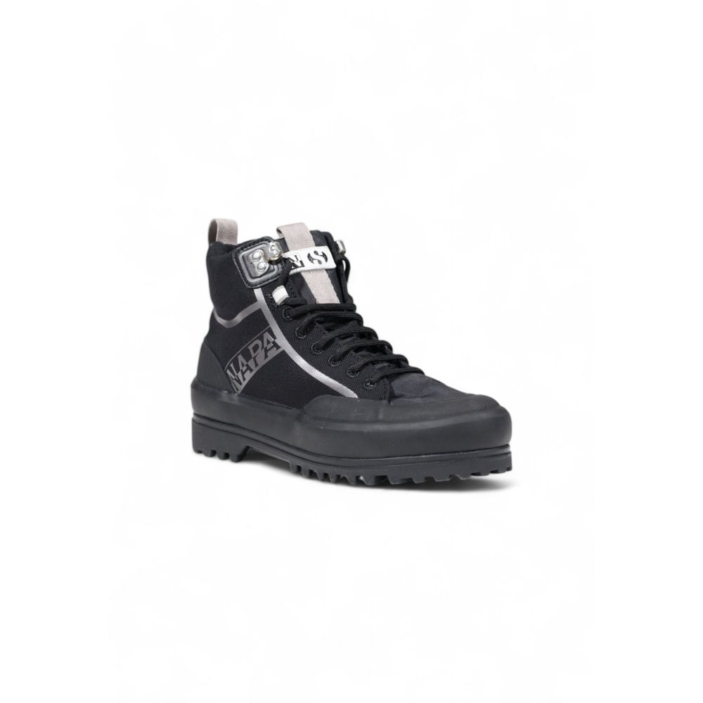 Baskets athlétiques Superga en tissu noir