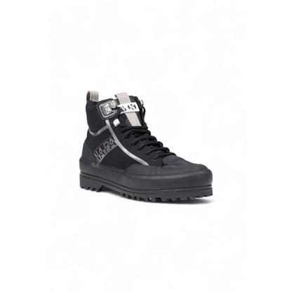 Superga Black Fabric Athletic Sneakers