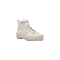 Superga Beige Fabric Sneakers