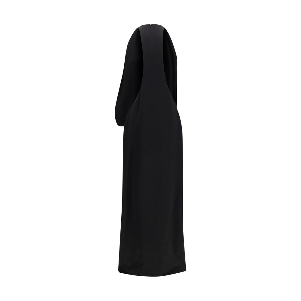 Robe décontractée Max Mara en viscose noire