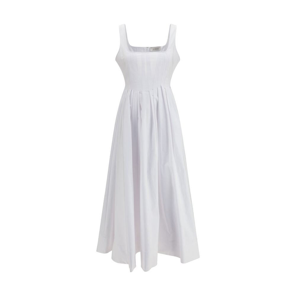 Robe décontractée Max Mara en coton blanc