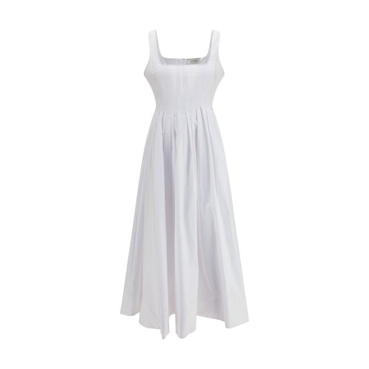 Robe décontractée Max Mara en coton blanc