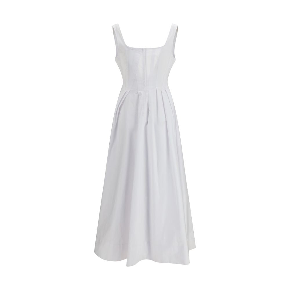 Robe décontractée Max Mara en coton blanc