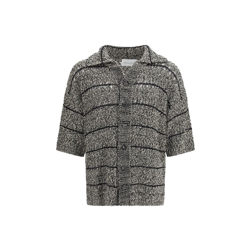 Chemise en coton à motif multicolore Roberto Collina