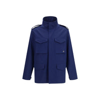 Valentino Garavani Blue Cotton Coat