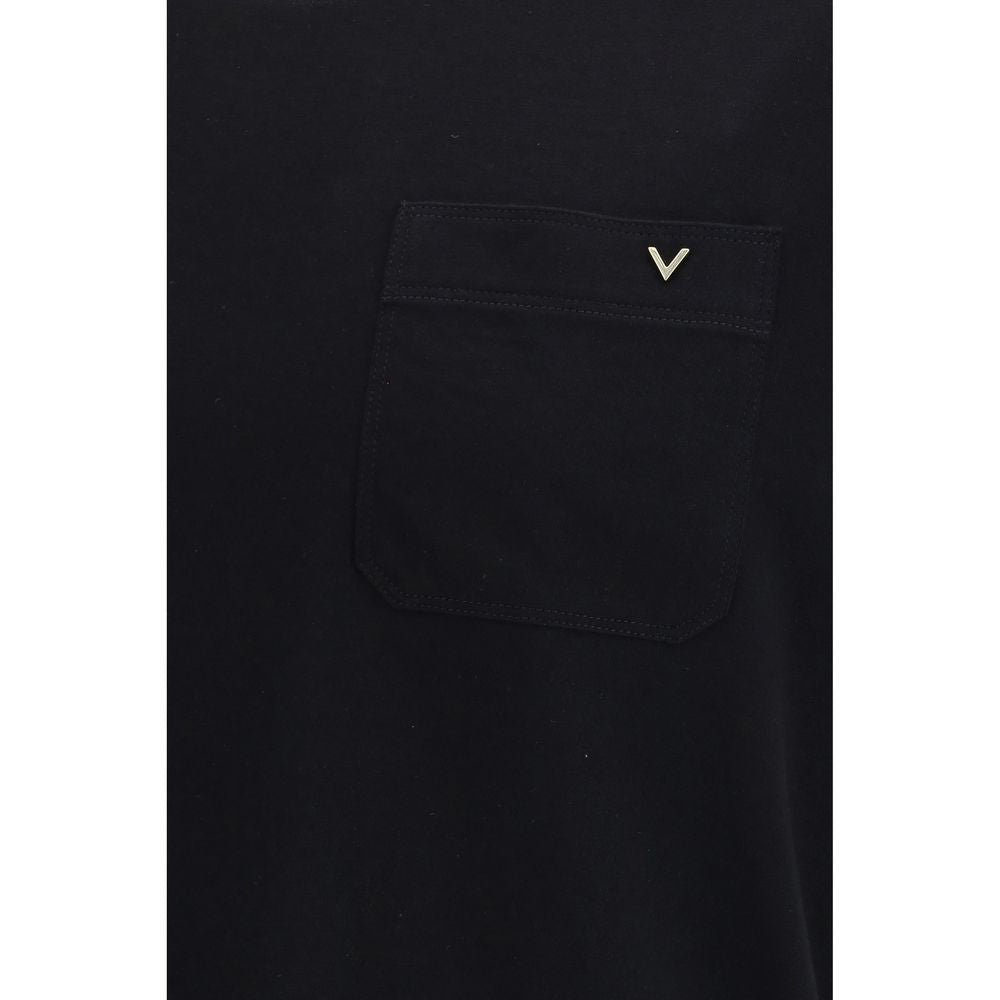 T-shirt en coton noir Valentino Garavani