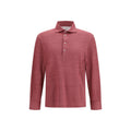Brunello Cucinelli Multicolor Linen Polo Shirt