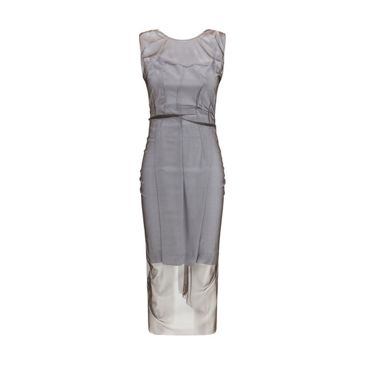 Robe décontractée Maison Margiela en polyamide marron