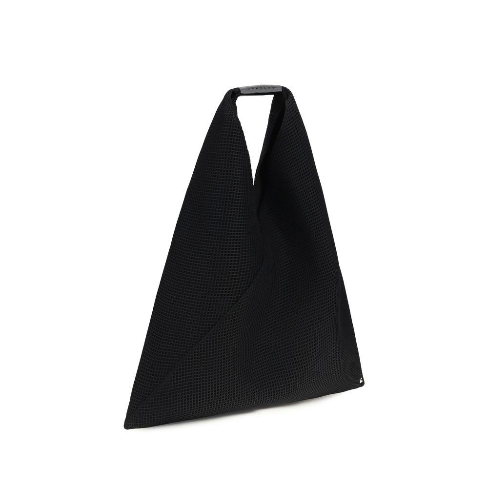 MM6 Borsa a Spalla Nera in Poliestere