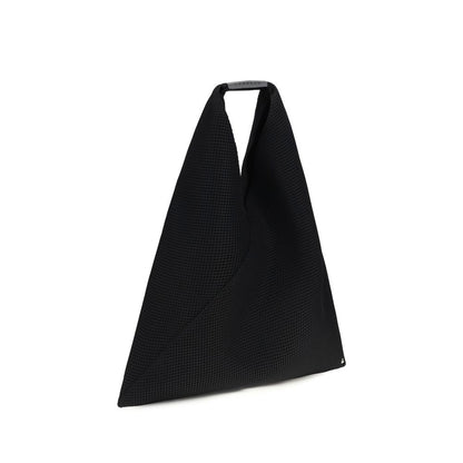 MM6 Borsa a Spalla Nera in Poliestere