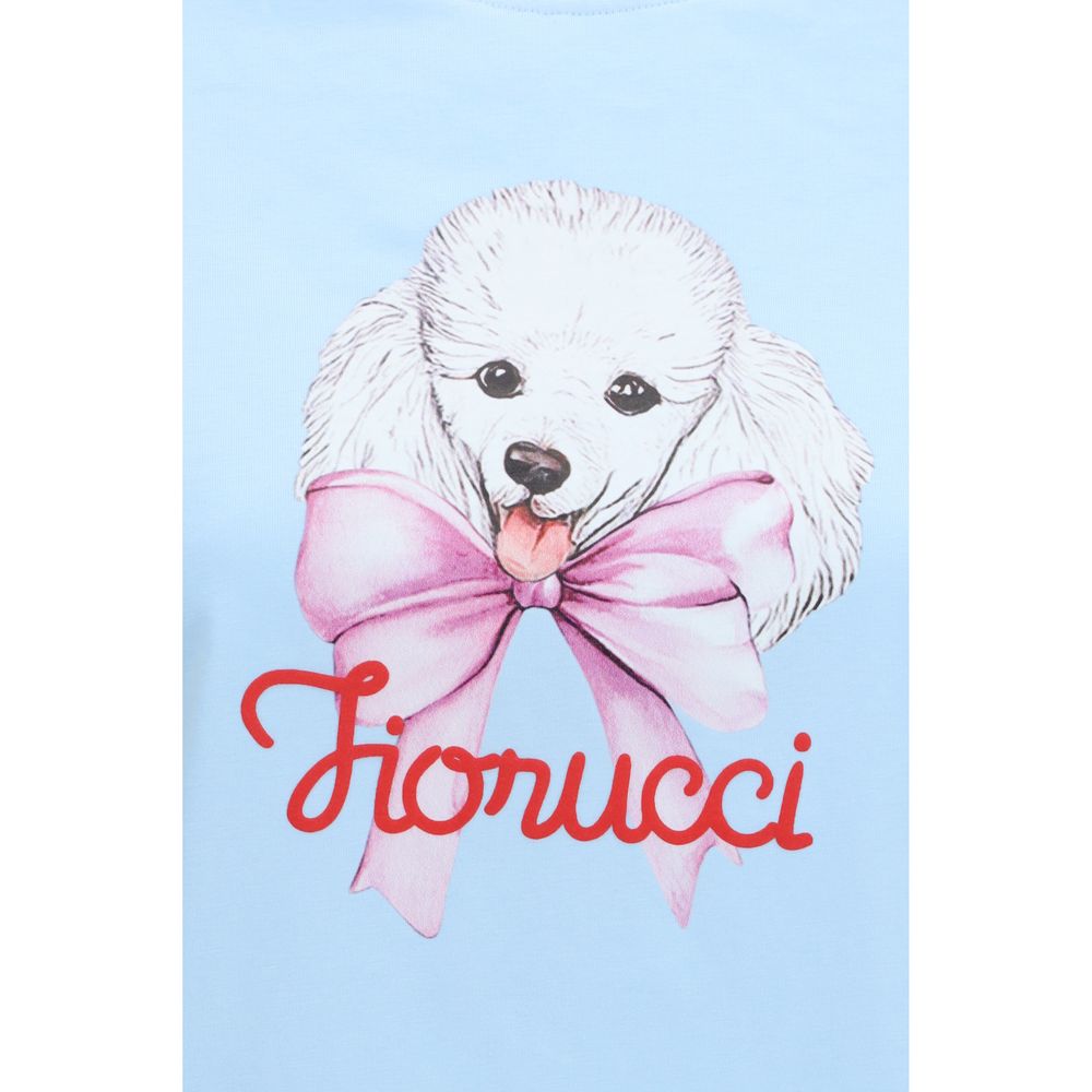 Fiorucci Blue Cotton T-Shirt