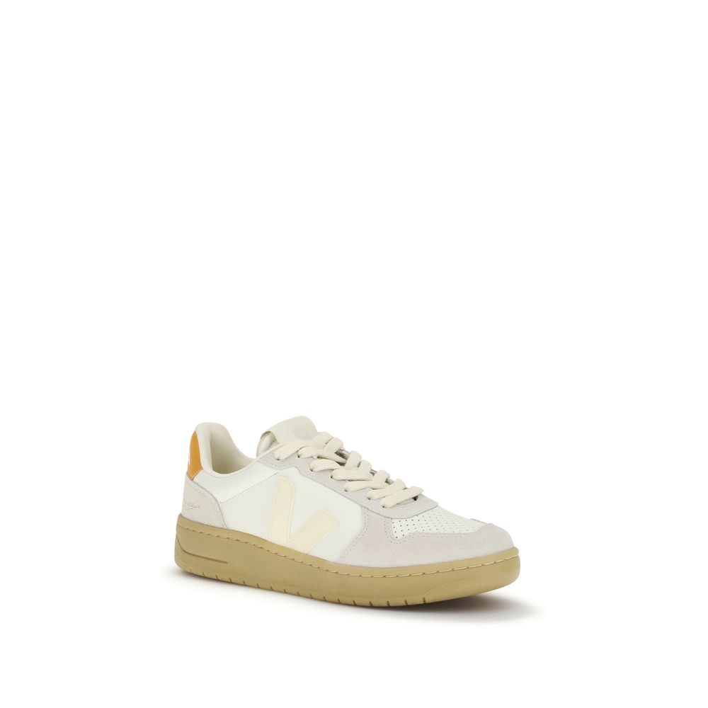 Sneakers basse Veja in pelle di vitello bianca Bos Taurus