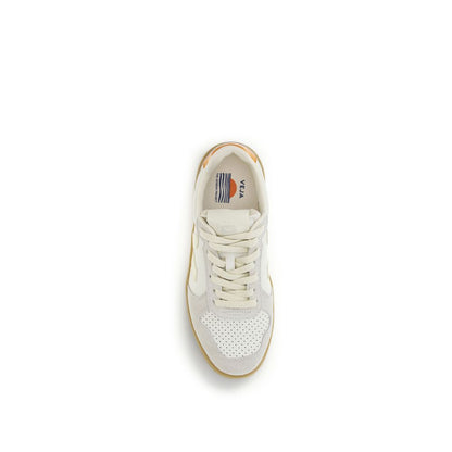 Sneakers basse Veja in pelle di vitello bianca Bos Taurus