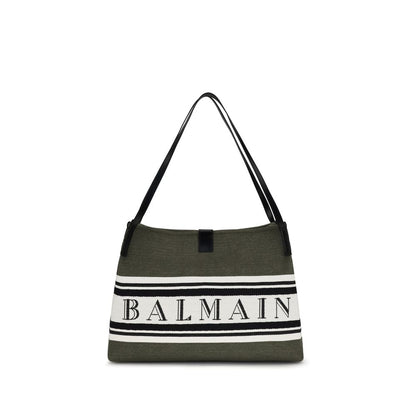 Borsa a Spalla Balmain Nera in Cotone