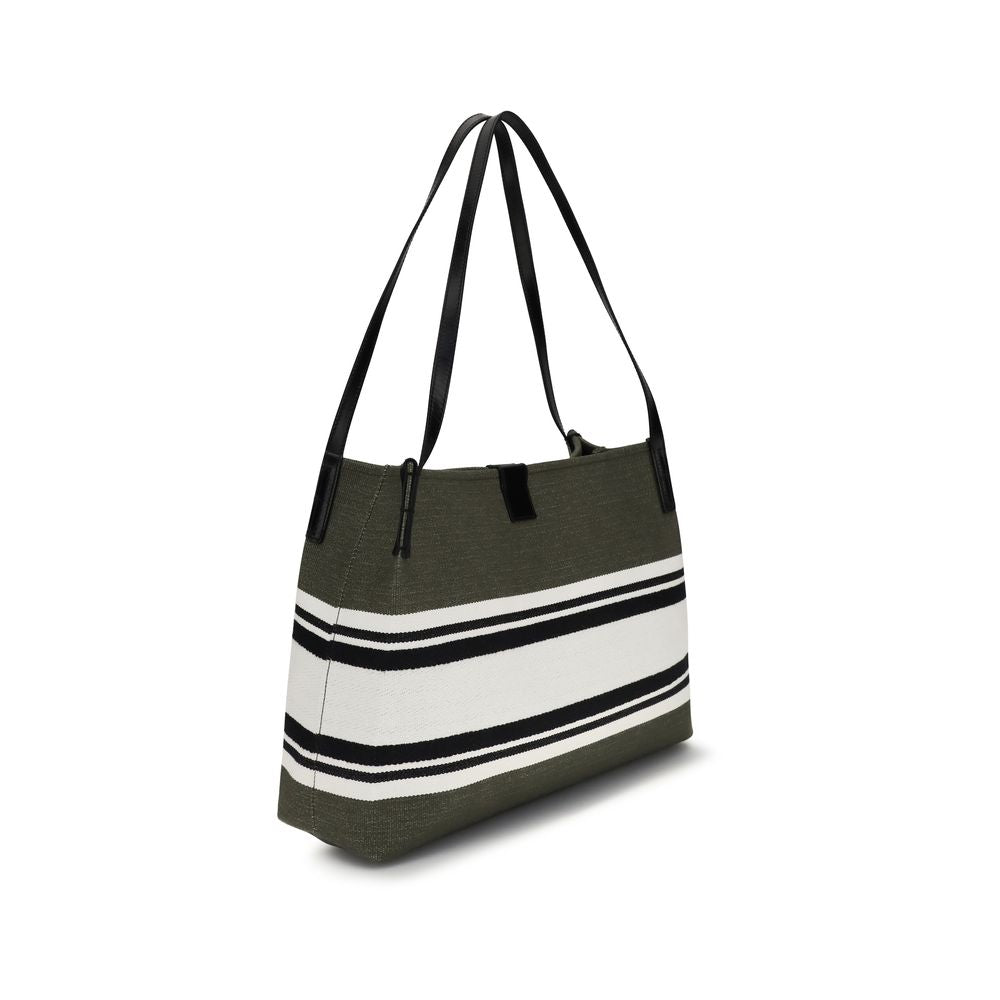 Borsa a Spalla Balmain Nera in Cotone