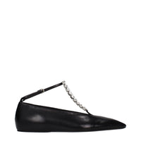 Ballerine Jil Sander in pelle nera