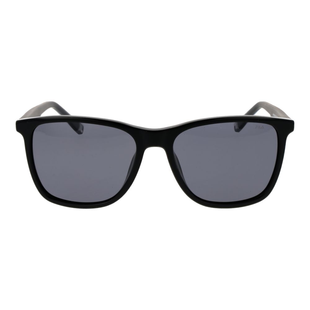 Lunettes de soleil Fila en plastique noir