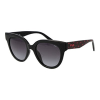 Lunettes de soleil en plastique noir Fila