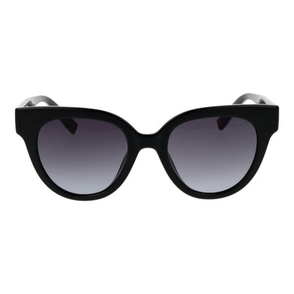 Lunettes de soleil en plastique noir Fila