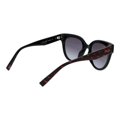 Lunettes de soleil en plastique noir Fila