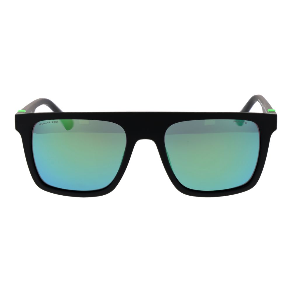 Lunettes de soleil Police en plastique noir