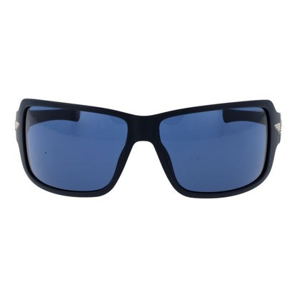 Occhiali da sole in plastica blu Police