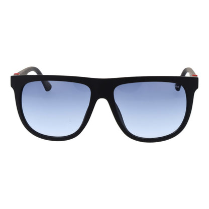 Occhiali da sole in plastica nera Police