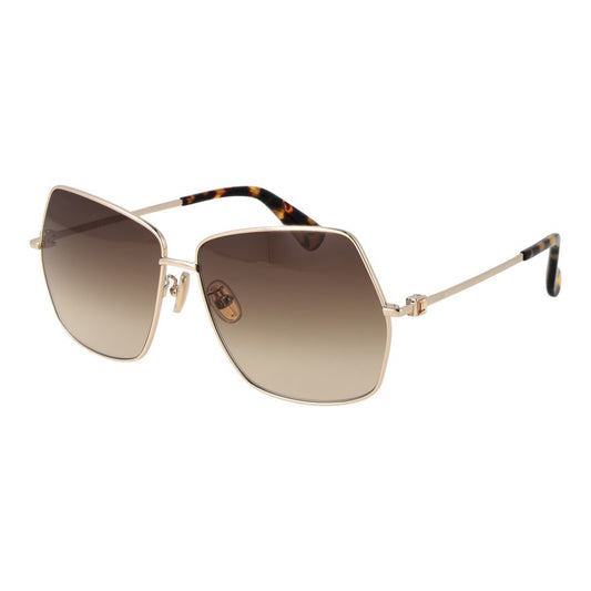 Occhiali da Sole Max Mara in Metallo Oro