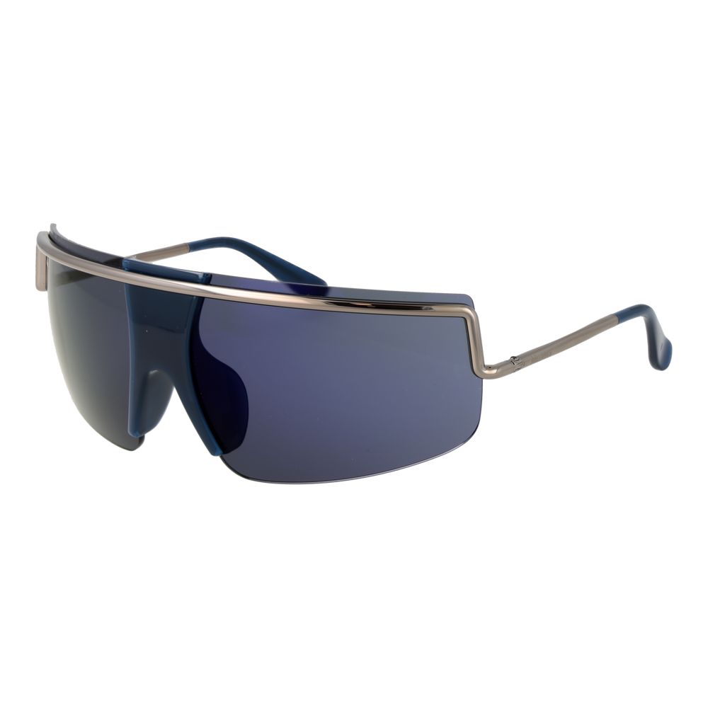 Lunettes de soleil Max Mara en métal argenté